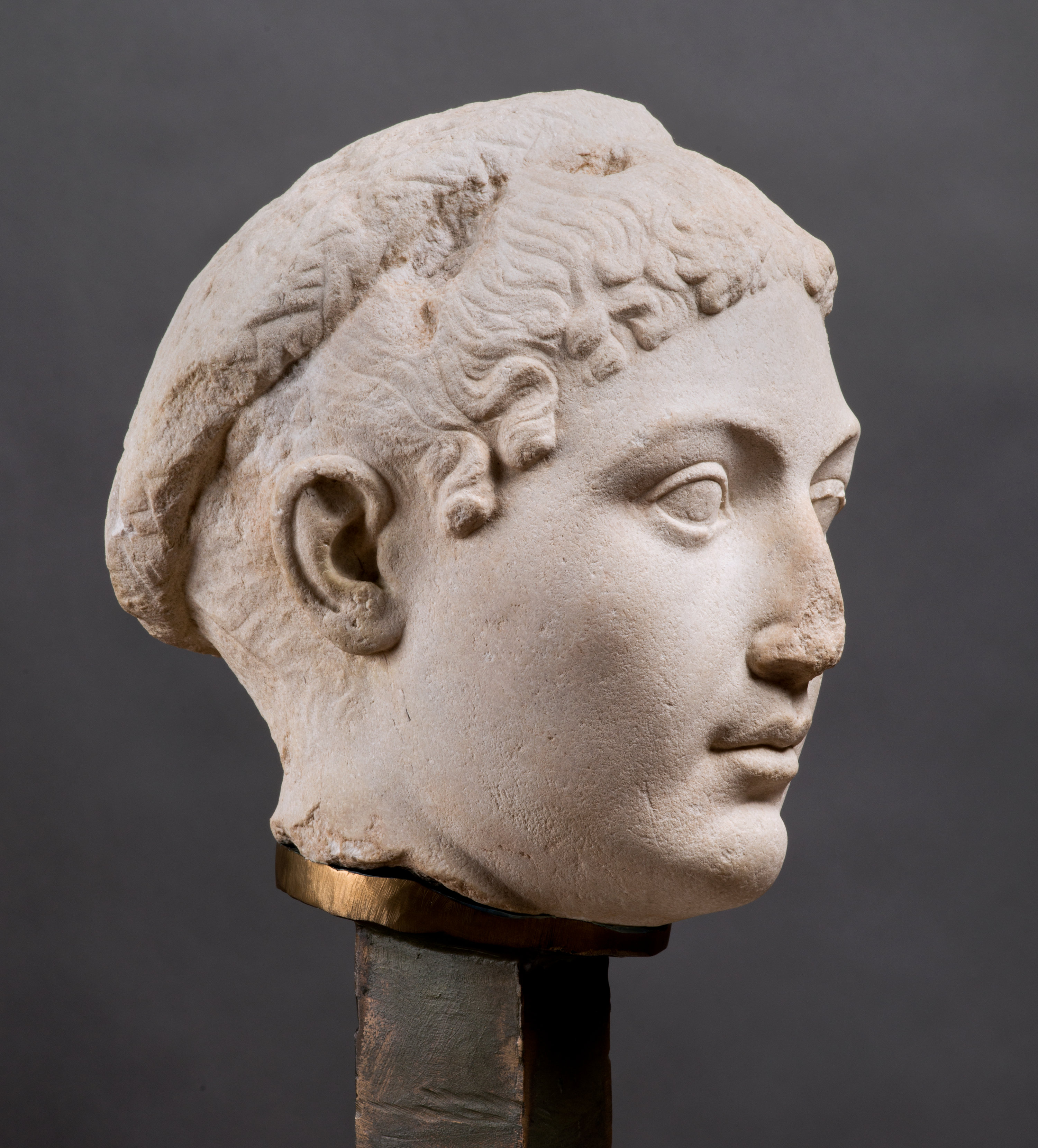 Portrait de Cléopâtre VII, Milieu du Ier siècle av. J.-C., Marbre pentélique, Musée des antiquités, Turin 
