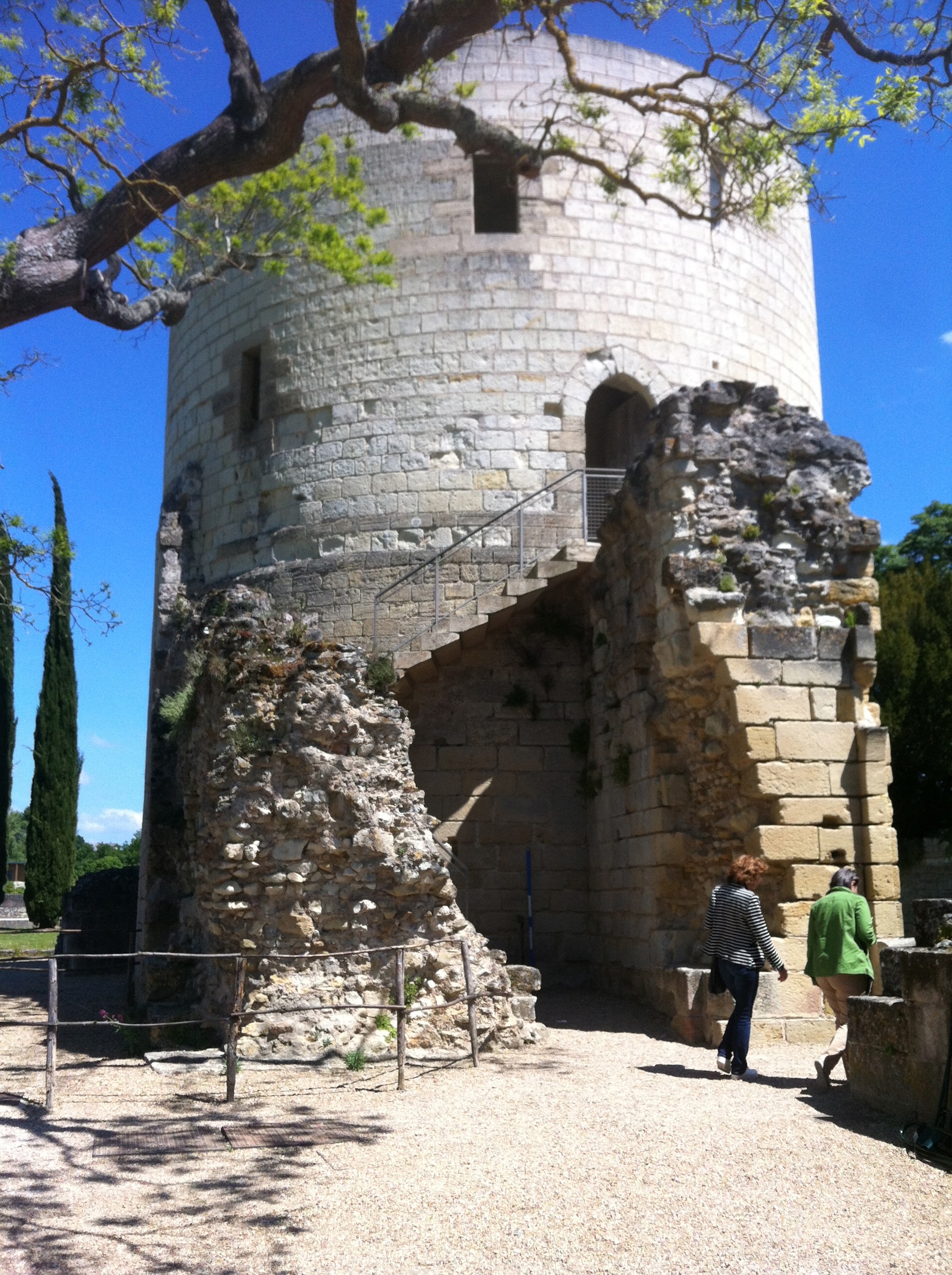 C'est dans la tour du Coudray qu'ont été écroués la plupart des Templiers.