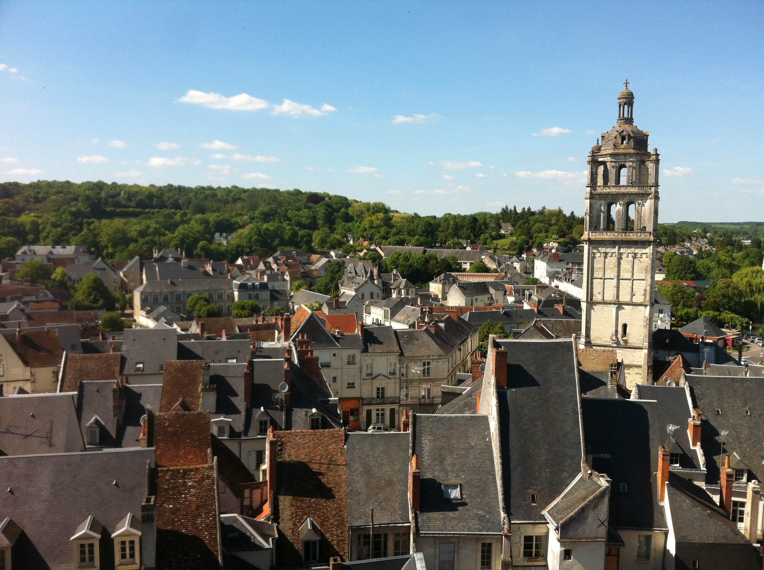 Située sur l'Indre, cette ville de Touraine, forme une agglomération de dix mille habitants avec les communes de Beaulieu-lès-Loches, Ferrière-sur-Beaulieu et Perrusson.