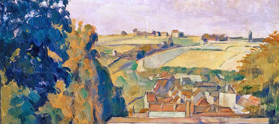 À son retour d'Égypte, en 1904, il rencontre Cézanne à Aix-en-Provence...