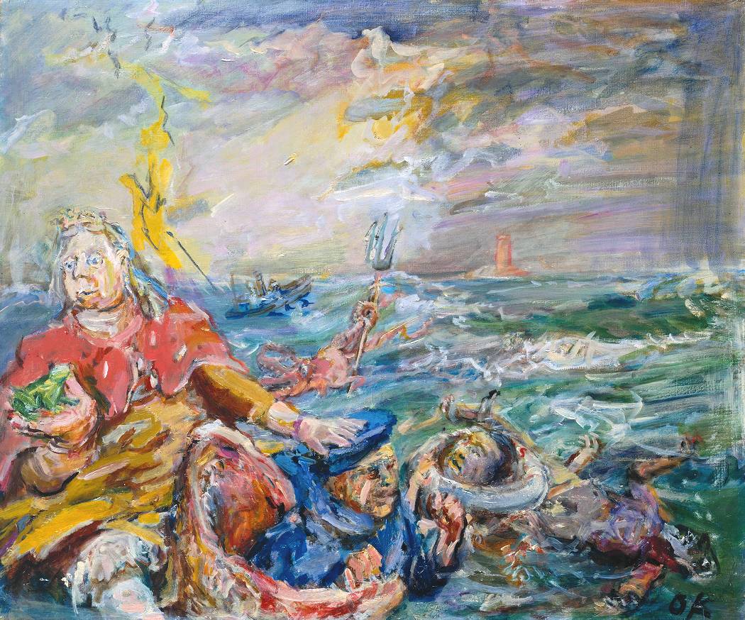 Loreley 1941-2 by Oskar Kokoschka 1886-1980