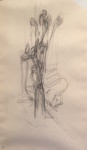 ALberto Giacometti, Fleurs dans un vase, 1946
